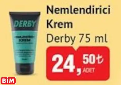 DERBY  NEMLENDİRİCİ KREM